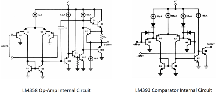 LM358和LM393内部电路图