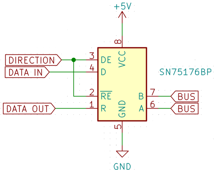 SN75176BP应用电路